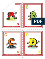 Flash Cards Alphabets ABCD