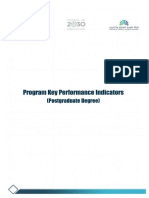 Educational Program Performance Indicators