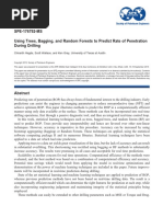 (Hedge Et Al. 2015) Using Trees, Bagging, and Random Forest To Predict ROP During Drilling