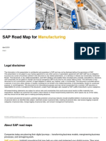 SAP Road Map For Manufacturing