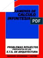 Exámenes de Cálculo Infinitesimal - Jesús Casanova González-Mateo-LIBROSVIRTUAL PDF