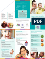 Brochure-Importancia de La Salud Oral