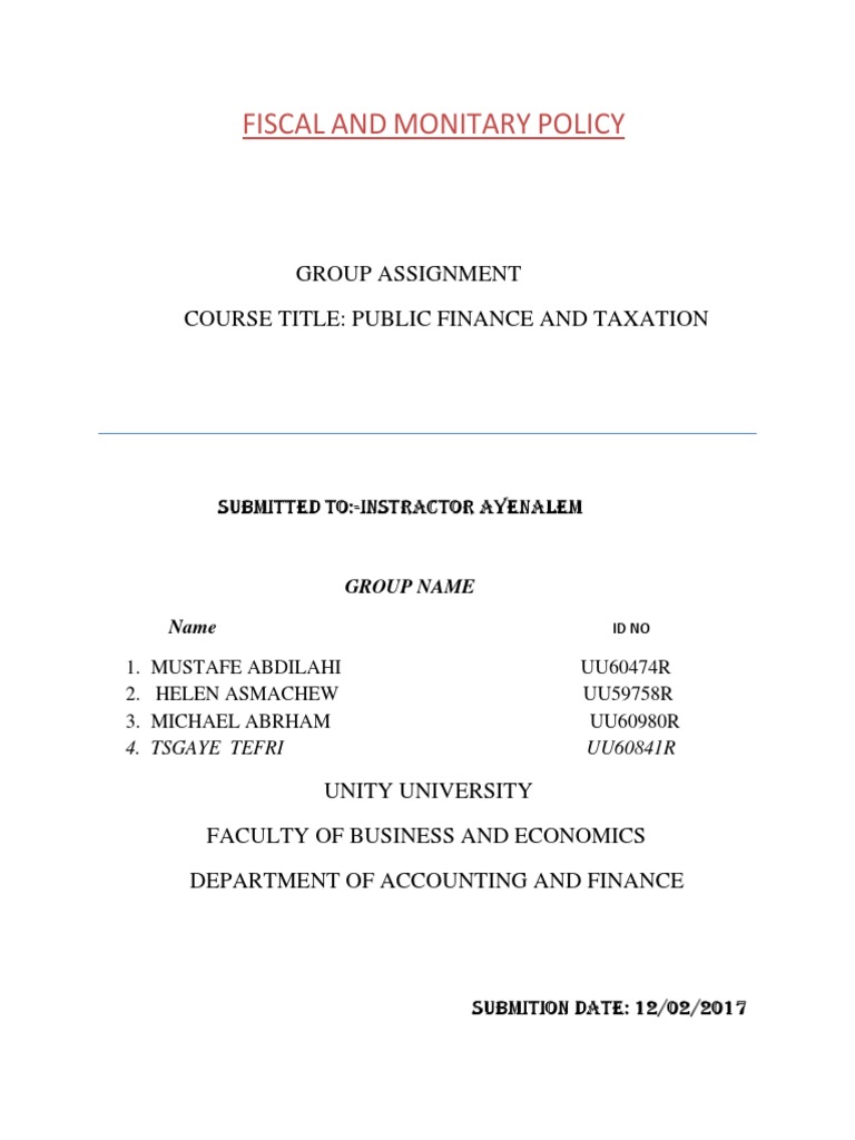 History of Taxation in The World and Ethiopia PDF