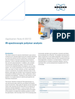 Application Note # AN113: IR-spectroscopic Polymer Analysis