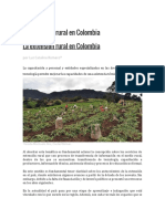 La Extensión Rural en Colombia