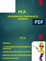 Treinamento PCA