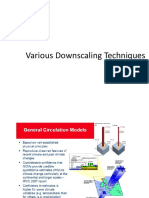 Introduction To Downscaling and Variours Downscaling Techniques