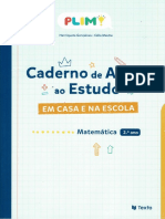 Caderno Apoio Ao Estudo - Fichas 2º Ano Matemática PLIM