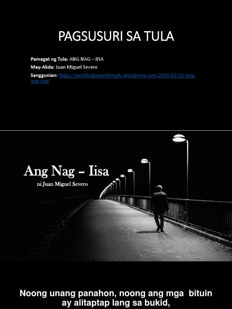 Ang Nag Iisa | PDF