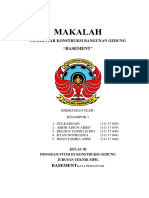 PENGANTAR KONSTRUKSI BANGUNAN GEDUNG Basement