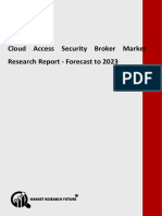 Cloud Access Security Broker Market Is Expected To Reach USD 20 Billion by 2023