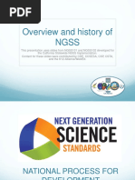 Overview and History of Ngss