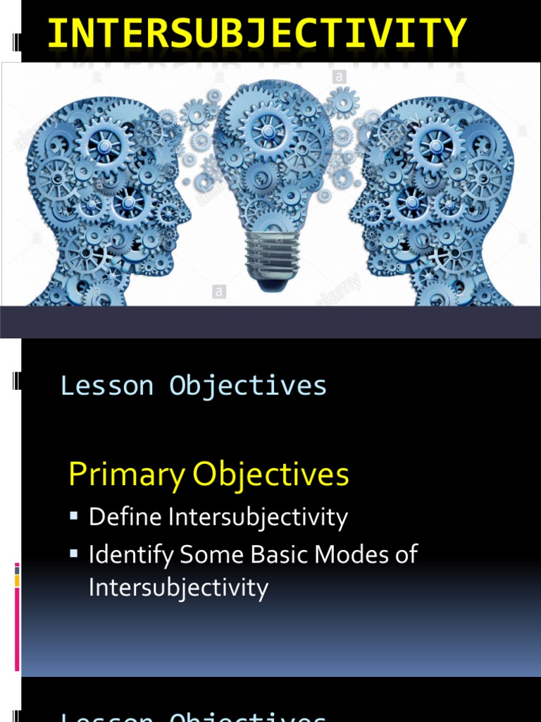 Intersubjectivity in Philosophy Explained | PDF | Neuroscience