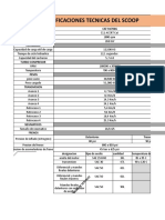 Especificaciones Tecnicas Del Scoop Completo