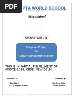 C++ Project On Library Management