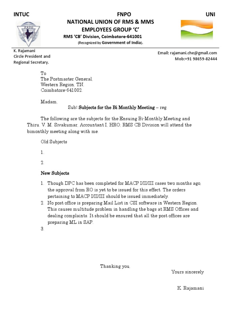Bi monthly meeting june 2019 pdf