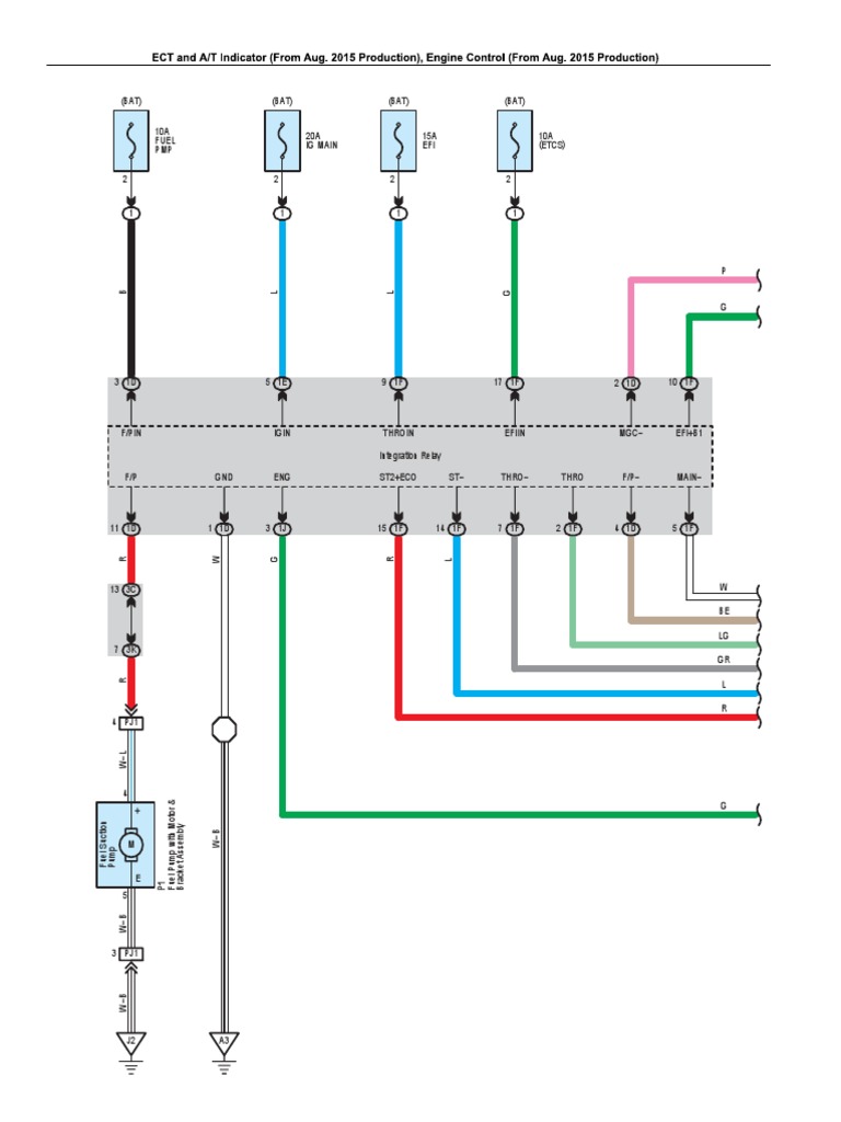 Toyota Avanza Wiring Diagram Guide | PDF | Engines | Engine Technology