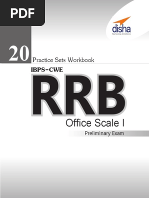 20 Practice Sets Workbook For IBPS-CWE RRB Officer Scale 1 by
