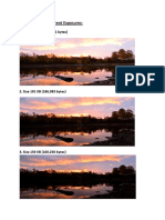 HDR Images Tone Mapped and JPEG Compressed