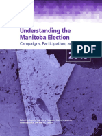 Understanding The Manitoba Election 2019: Campaigns, Participation, Issues