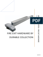 Fire Exit Hardware 250219V5FEH