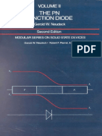 George W. Neudeck - The PN Junction Diode Volume II (1988, Prentice Hall)