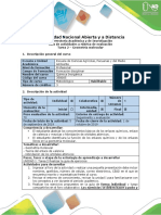 Guía de Actividades y Rúbrica de Evaluación - Tarea 2 - Geometría Molecular (16 - 4) PDF