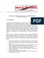 Autoestima y Exito en Escolar Paiutas Introductorias PDF