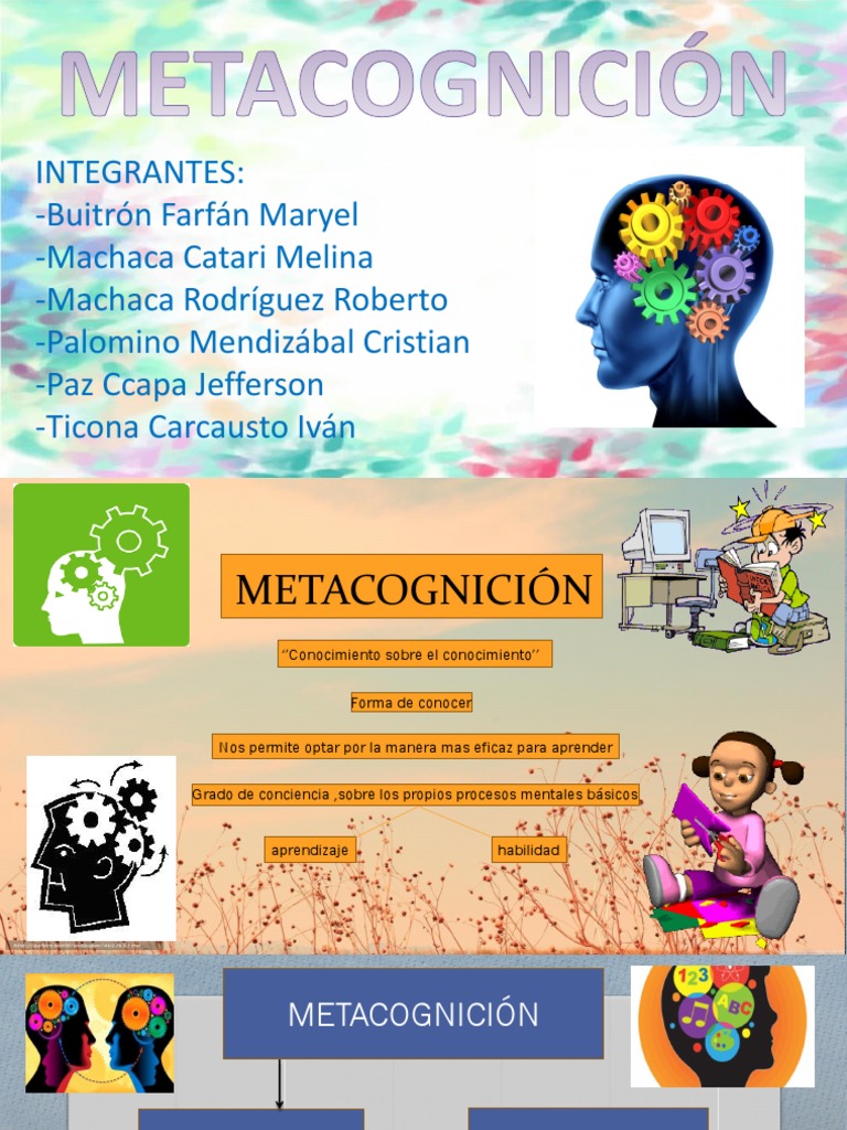 Teoría de la Metacognición en Aprendizaje | PDF | Teoria de la mente ...