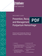 prevention postpartum hemorrhage