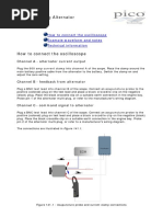 Smart Charging Alternator: How To Connect The Oscilloscope Example Waveform and Notes Technical Information