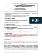 Electrocardiografía, Vectocardiografía, Sonidos Cardiacos, Presion Arterial y Pulso