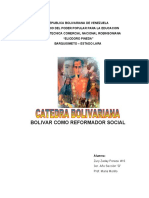 Bolivar Como Reform Ad Or Social