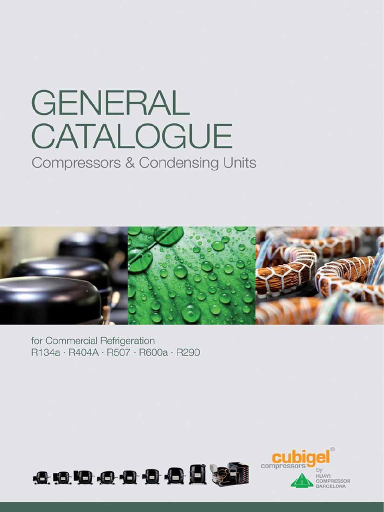 Cubigel Compressors & Condensing Units General Catalogue PDF | PDF ...