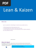 Lean & Kaizen