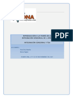 Dossier de Integracion Sensorial Y TEA para Profesionales y Familias