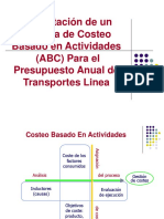 Presentación - Costeo Basado en Actividades