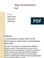 ppt communication spase