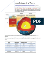 Estructura Interna de La Tierra PDF