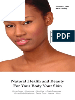Natural Health and Beauty For Your Body Your Skin 