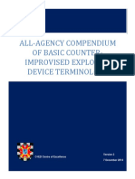 All-Agency Compendium of Basic Counter-Improvised Explosive Device Terminology
