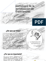 Epistemologia de La Sistematizacion de Experiencias PDF
