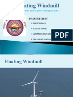 Floating Wind Mills Minor Project PDF