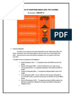 Topic: Types of Earthquakes and Its Causes Presenter: GROUP 2
