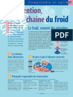Infographie Carrefour - La Chaîne Du Froid - Juillet - Août 2004