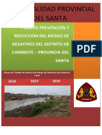 6225 - Plan de Prevencion y Reduccion Del Riesgo de Desastres Del Distrito de Chimbote Provincia Del Santa 2018 2020 PDF