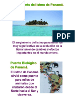 Surgimiento Del Istmo de Panamá.