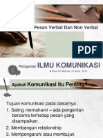 Komunikasi Verbal Dan Non Verbal