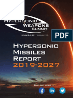 Hypersonic Missiles Report 2019-2027