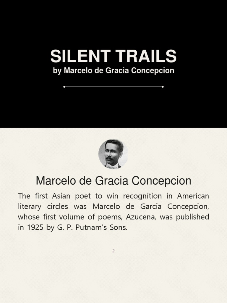 Silent Trails by Marcelo de Gracia Concepcion PDF
